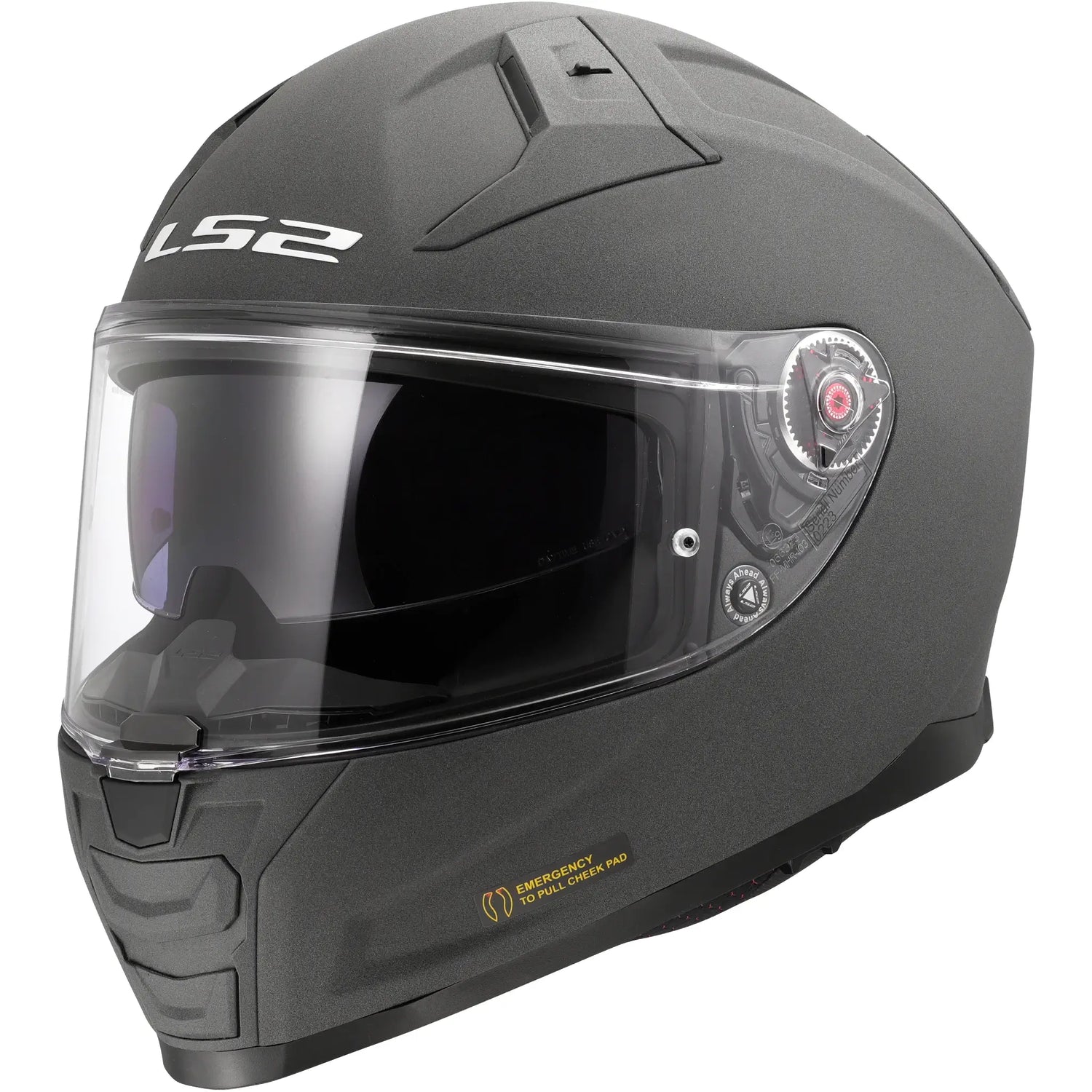 Casco LS2 FF811 Vector II Solid - Concrete