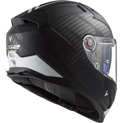 Casco LS2 FF811 Vector II Splitter - Negro/Blanco Mate