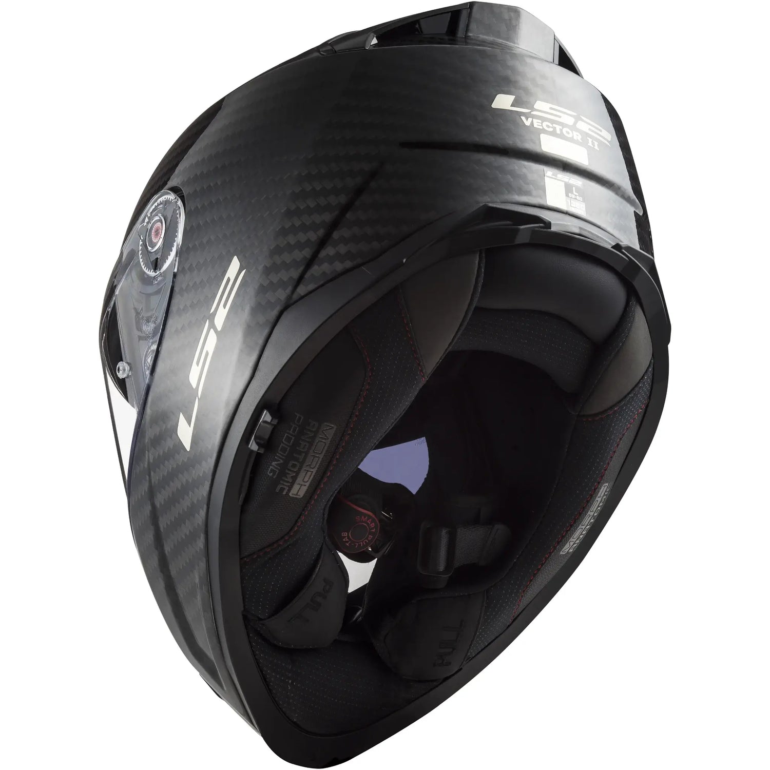 Casco LS2 FF811 Vector II Carbon - Carbono Brillo