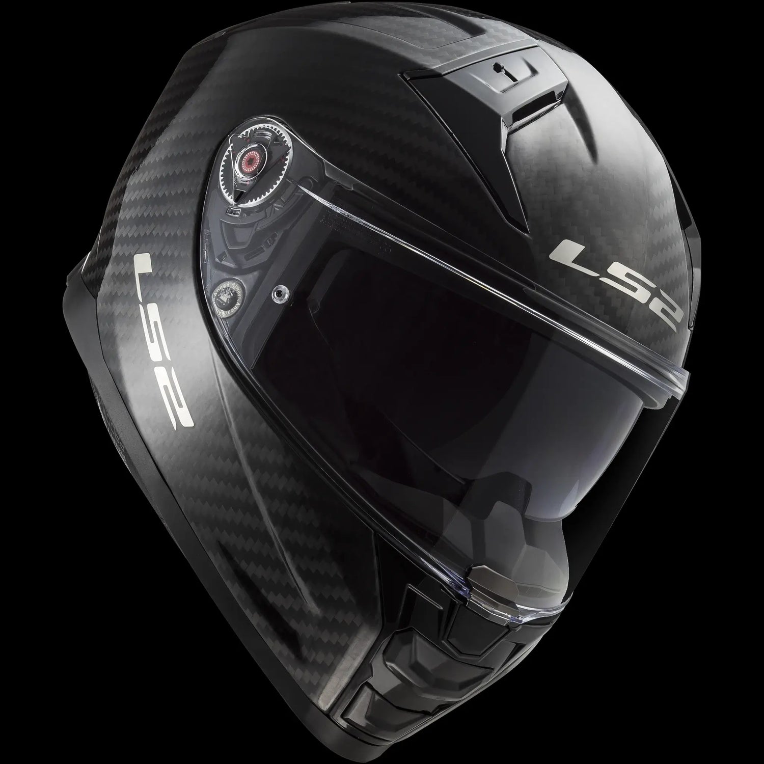 Casco LS2 FF811 Vector II Carbon - Carbono Brillo