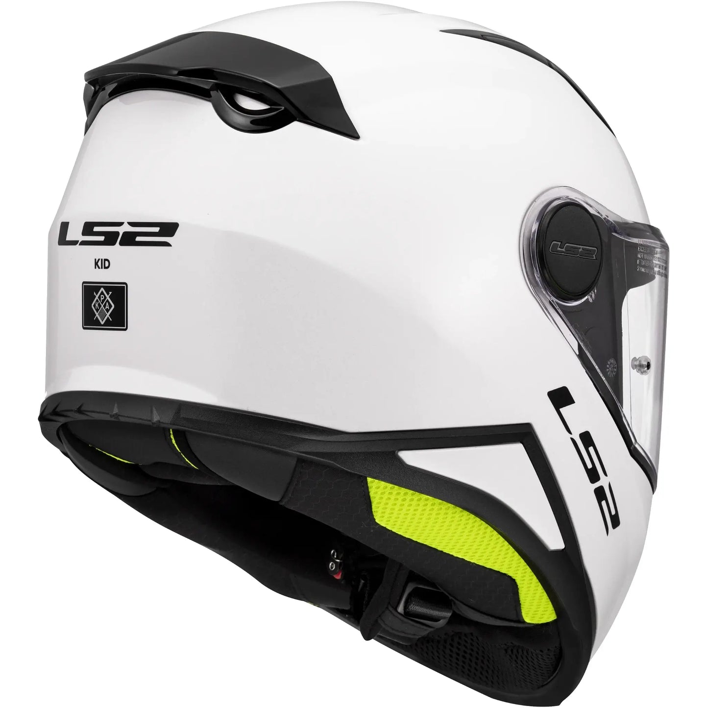 Casco LS2 FF812 Kid Solid - Blanco Brillo
