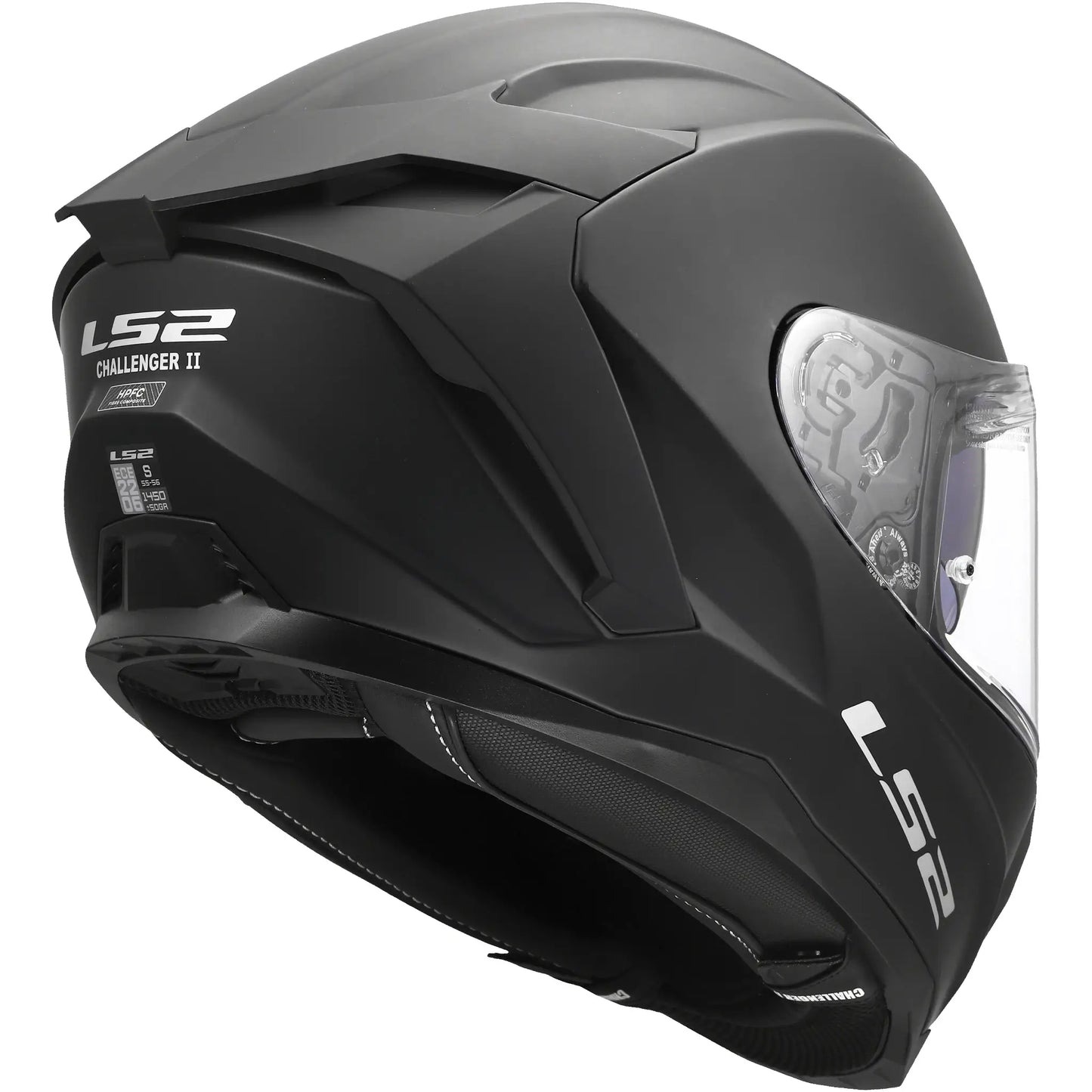 Casco LS2 FF817 Challenger II Solid - Negro Mate