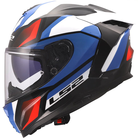 Casco LS2 FF817 Challenger II Viper - Blanco/Azul/Rojo