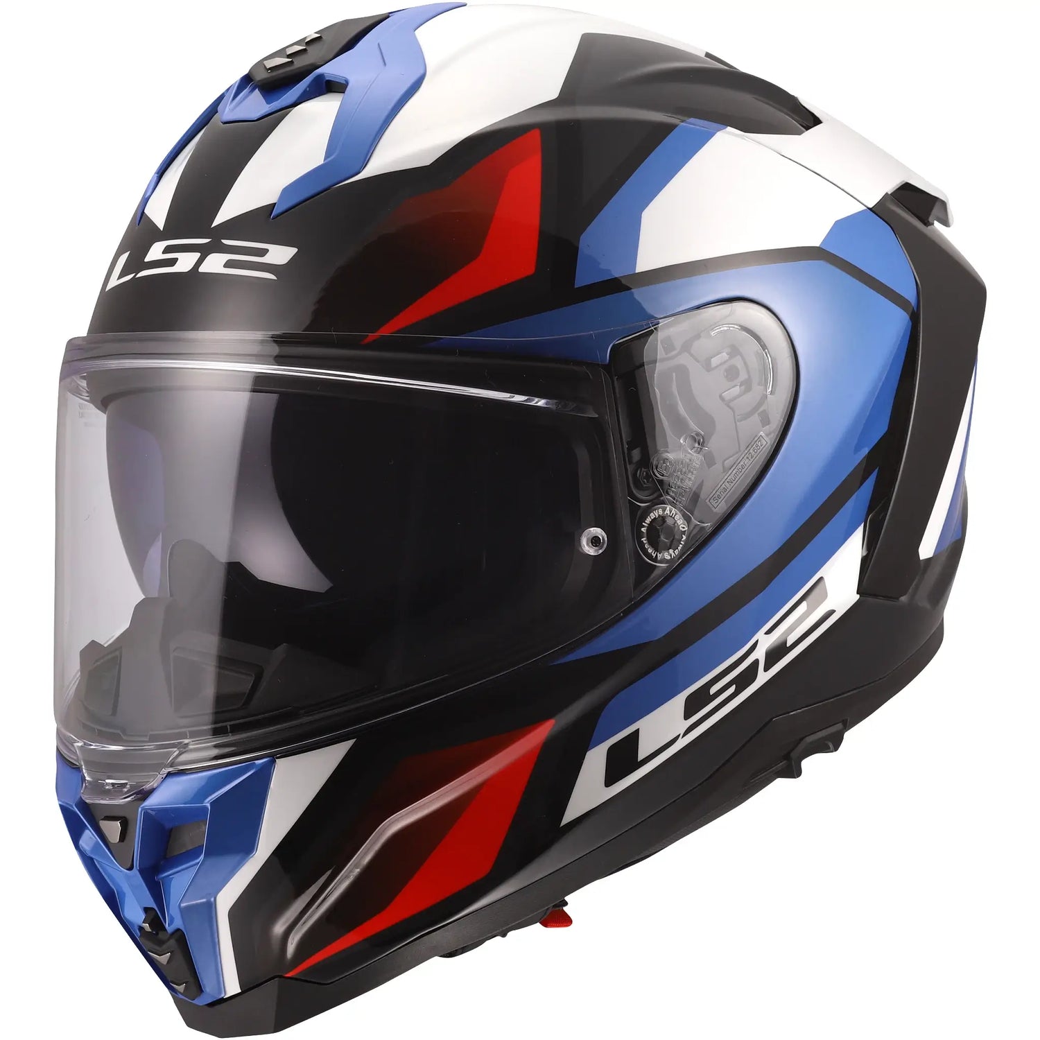 Casco LS2 FF817 Challenger II Viper - Blanco/Azul/Rojo