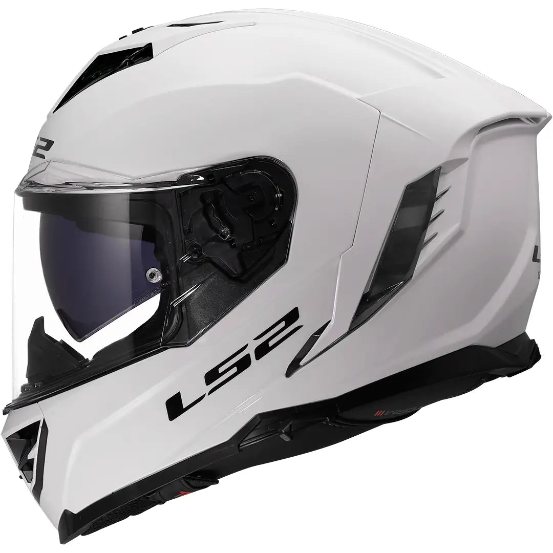 Casco LS2 FF818 Storm III Solid - Blanco Brillo