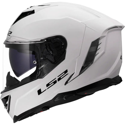 Casco LS2 FF818 Storm III Solid - Blanco Brillo