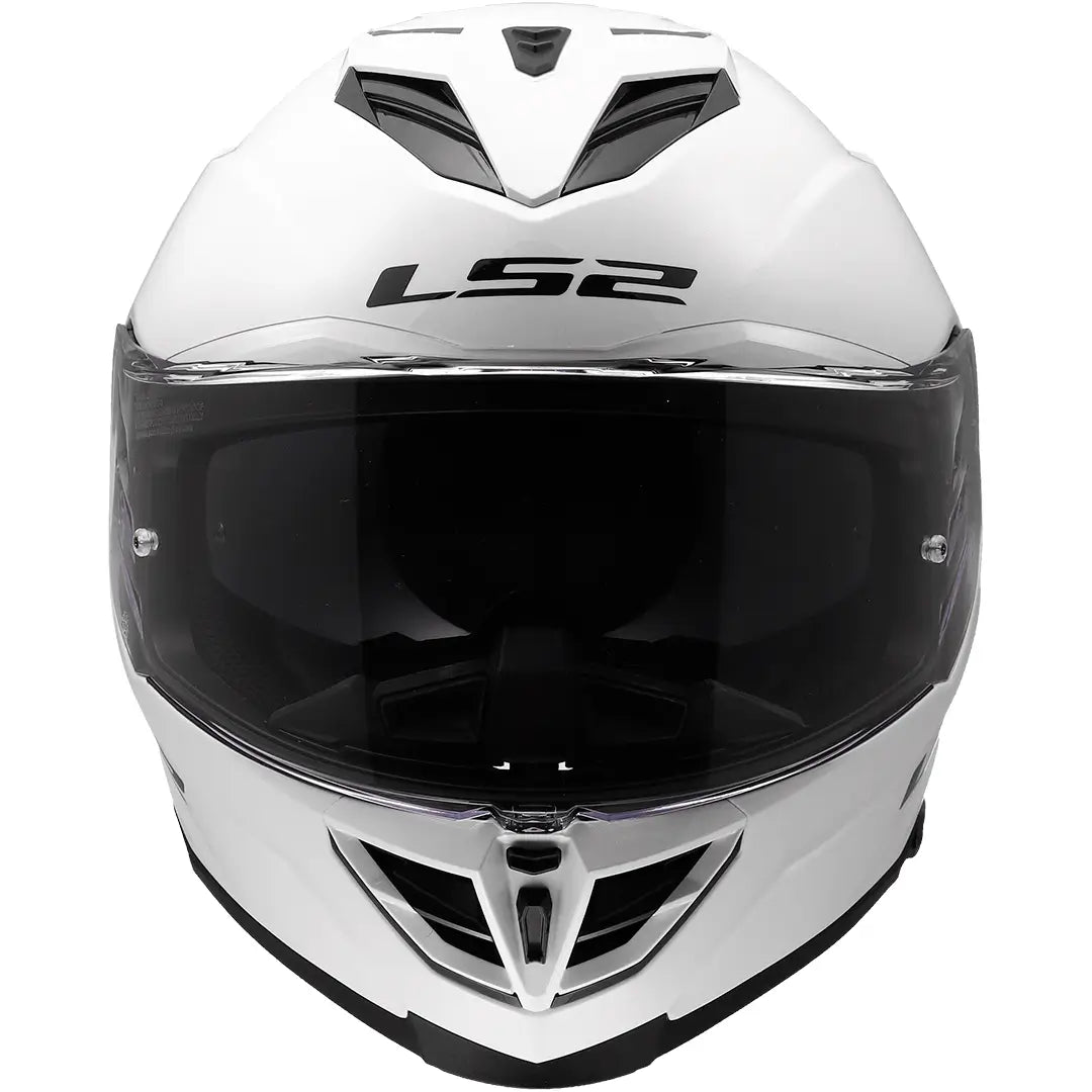Casco LS2 FF818 Storm III Solid - Blanco Brillo
