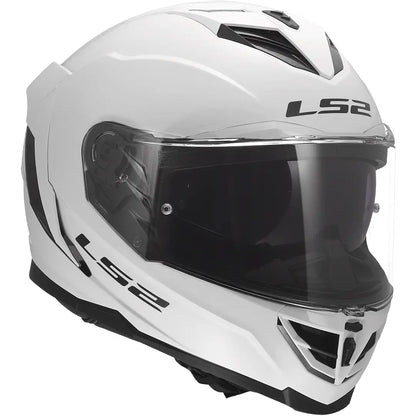 Casco LS2 FF818 Storm III Solid - Blanco Brillo