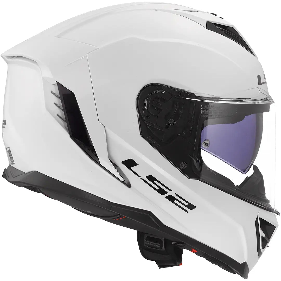Casco LS2 FF818 Storm III Solid - Blanco Brillo