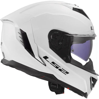 Casco LS2 FF818 Storm III Solid - Blanco Brillo