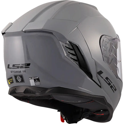 Casco LS2 FF818 Storm III Solid - Gris Nardo