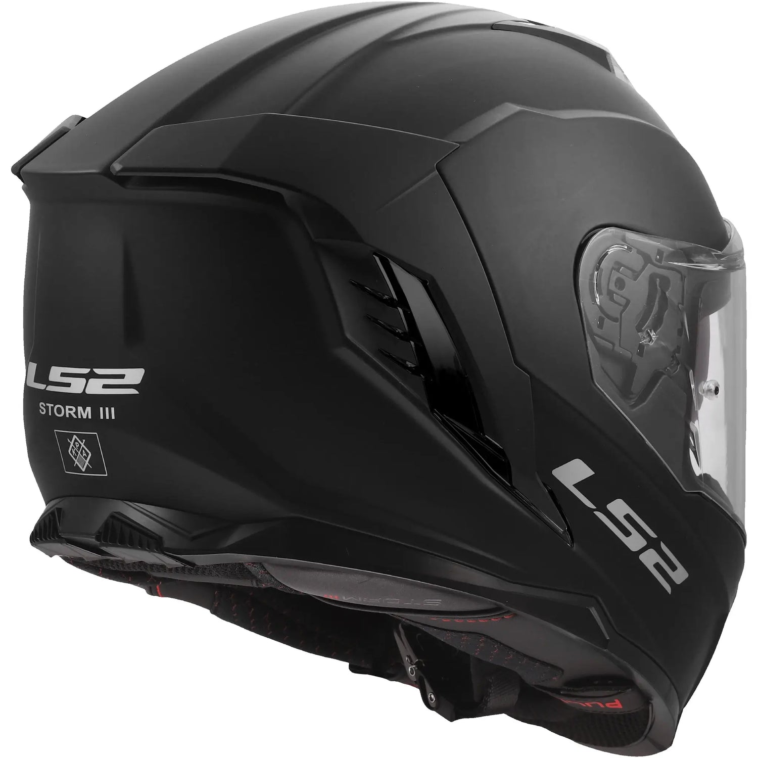 Casco LS2 FF818 Storm III Solid - Negro Mate