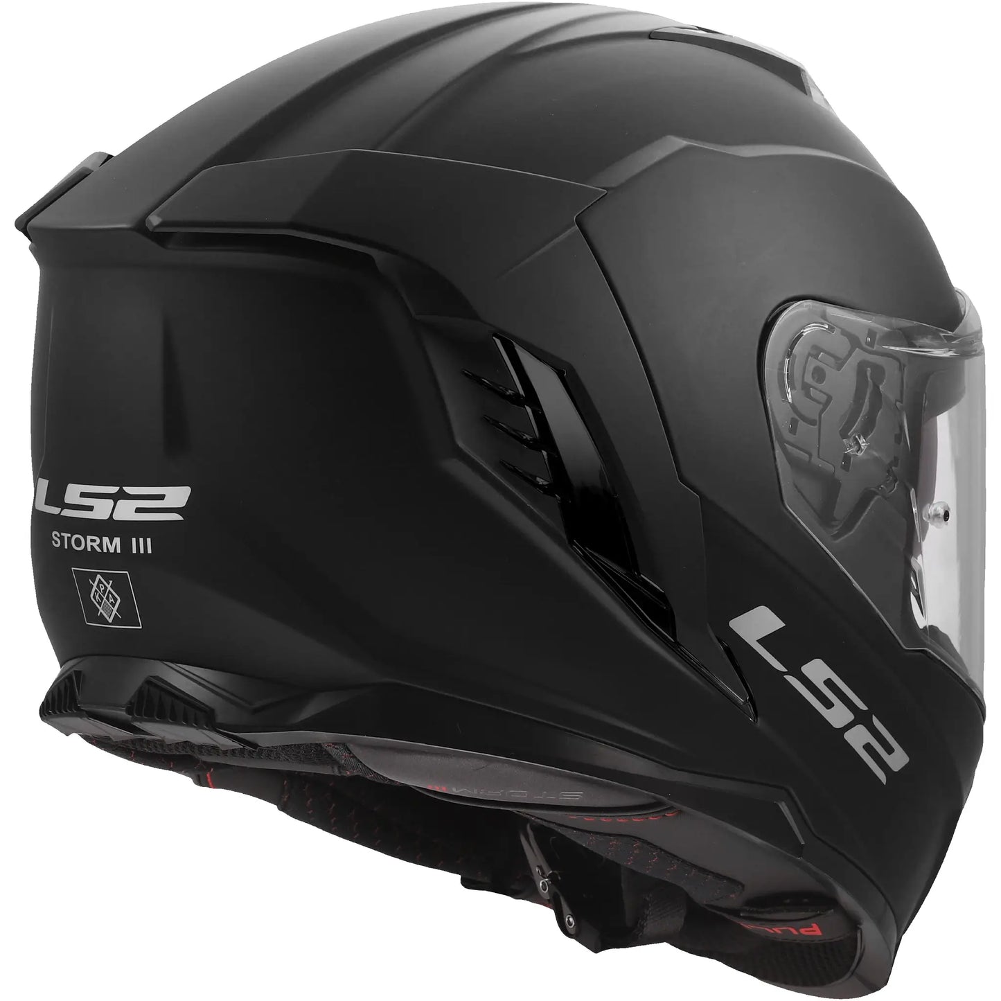Casco LS2 FF818 Storm III Solid - Negro Mate