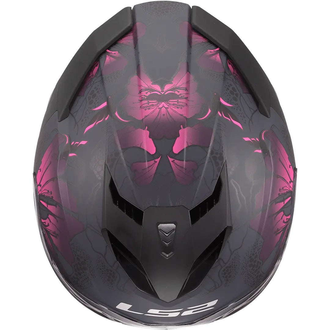 Casco LS2 FF818 Storm III Burst - Negro/Rosa Mate