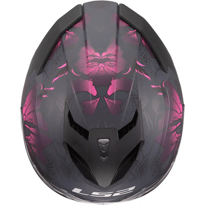 Casco LS2 FF818 Storm III Burst - Negro/Rosa Mate