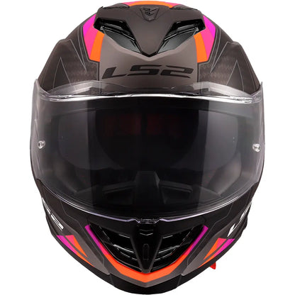 Casque LS2 FF818 Storm III Sporty - Gris/Lilas Mat