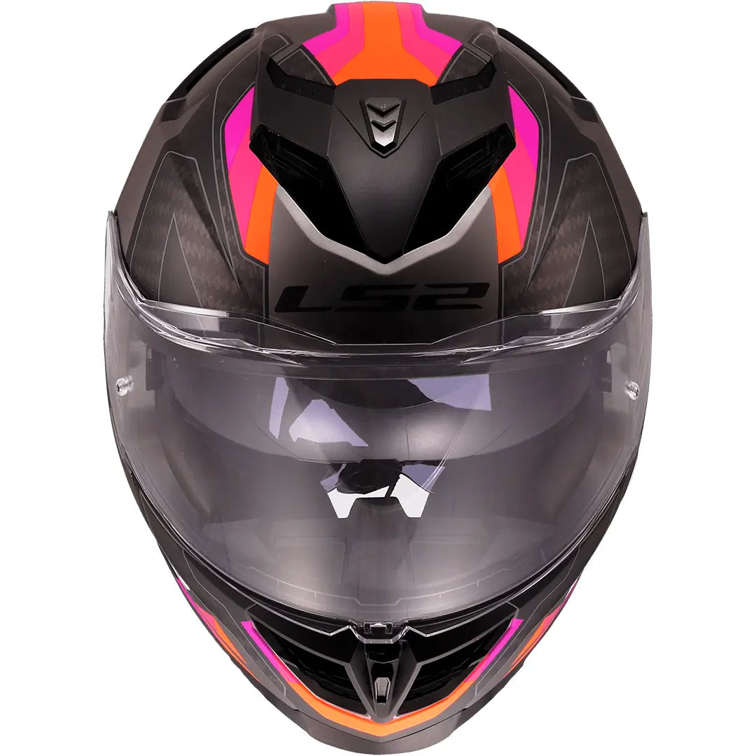 Casque LS2 FF818 Storm III Sporty - Gris/Lilas Mat