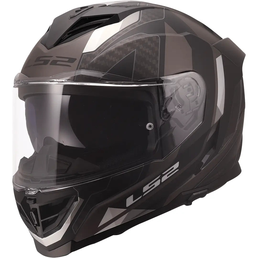Casco LS2 FF818 Storm III Sporty - Negro/Gris Mate