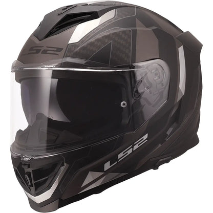 Casco LS2 FF818 Storm III Sporty - Negro/Gris Mate