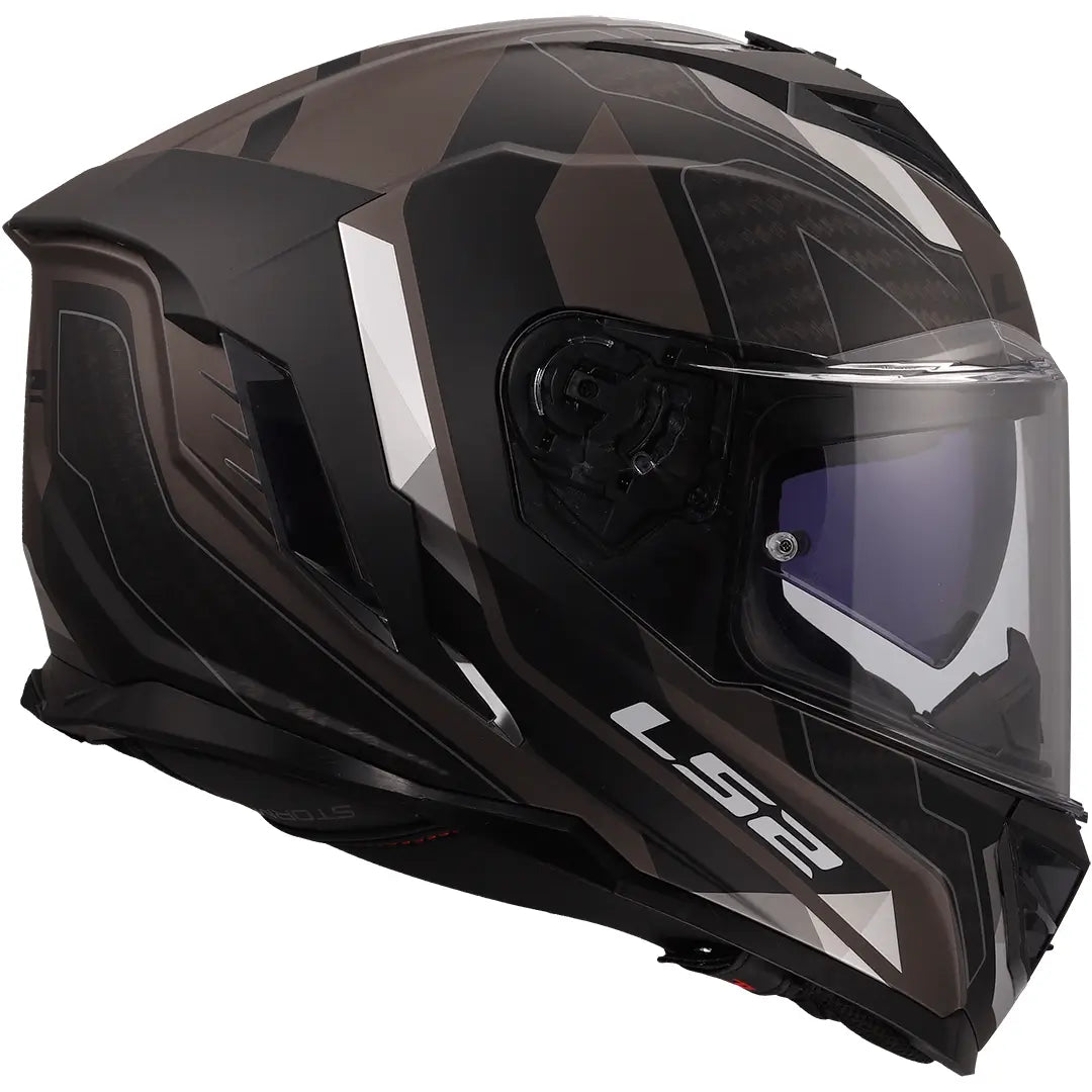 Casco LS2 FF818 Storm III Sporty - Negro/Gris Mate
