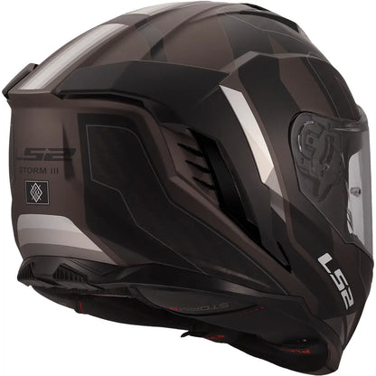 Casco LS2 FF818 Storm III Sporty - Negro/Gris Mate