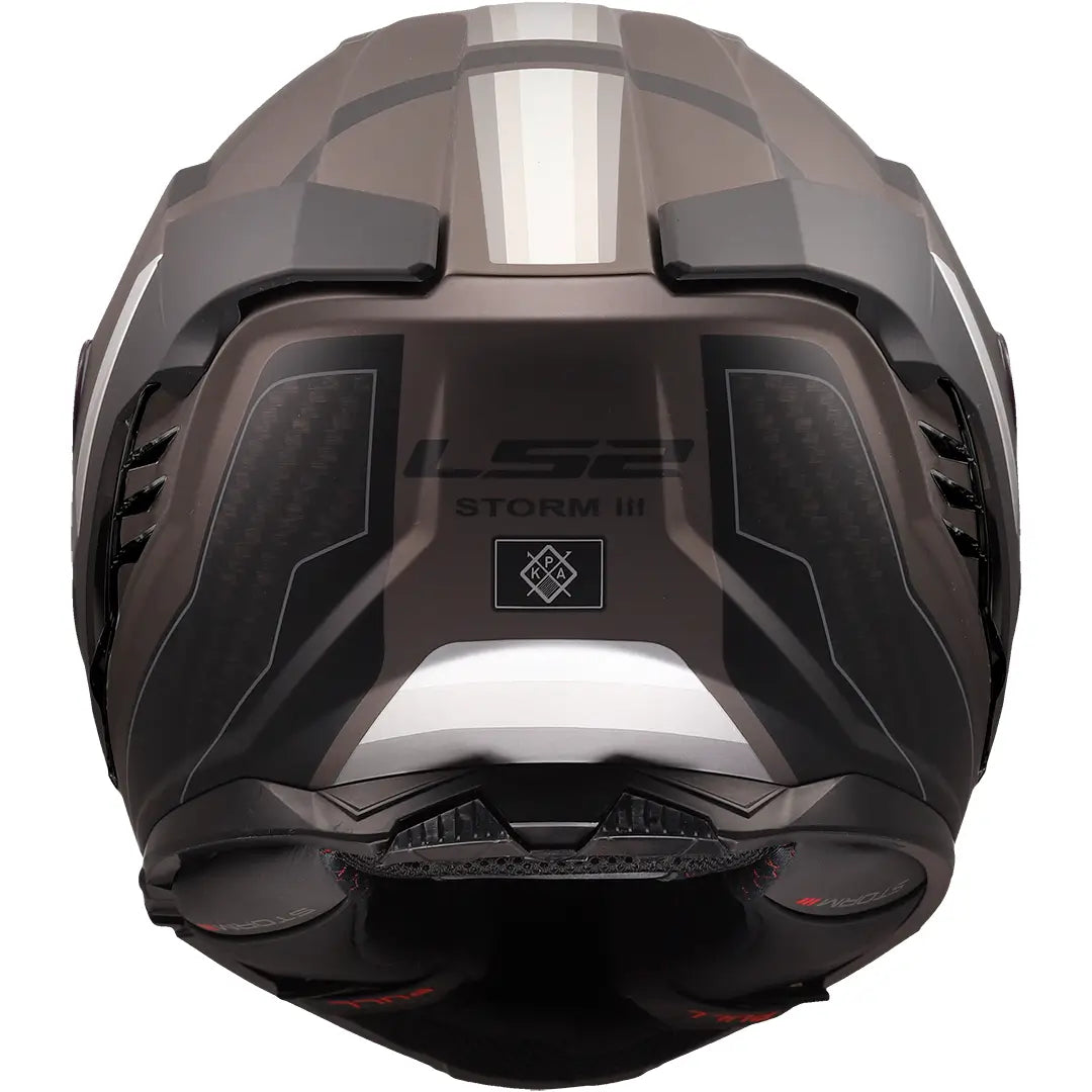 Casco LS2 FF818 Storm III Sporty - Negro/Gris Mate