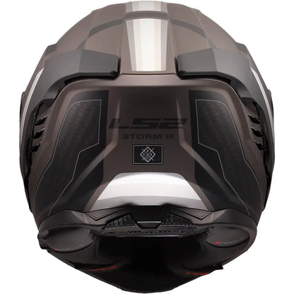 Casco LS2 FF818 Storm III Sporty - Negro/Gris Mate