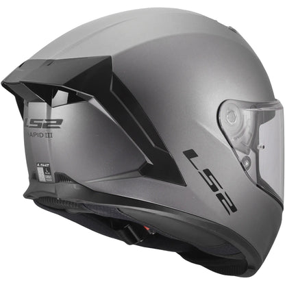 Casco LS2 FF820 Rapid III Solid - Titanio Mate