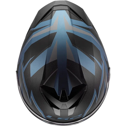 Casco LS2 FF820 Rapid III Xtrem - Negro/Azul Mate