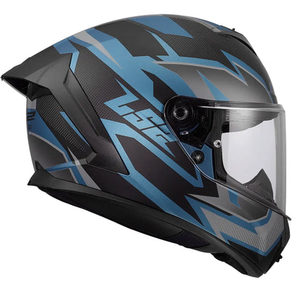 Casco LS2 FF820 Rapid III Xtrem - Negro/Azul Mate