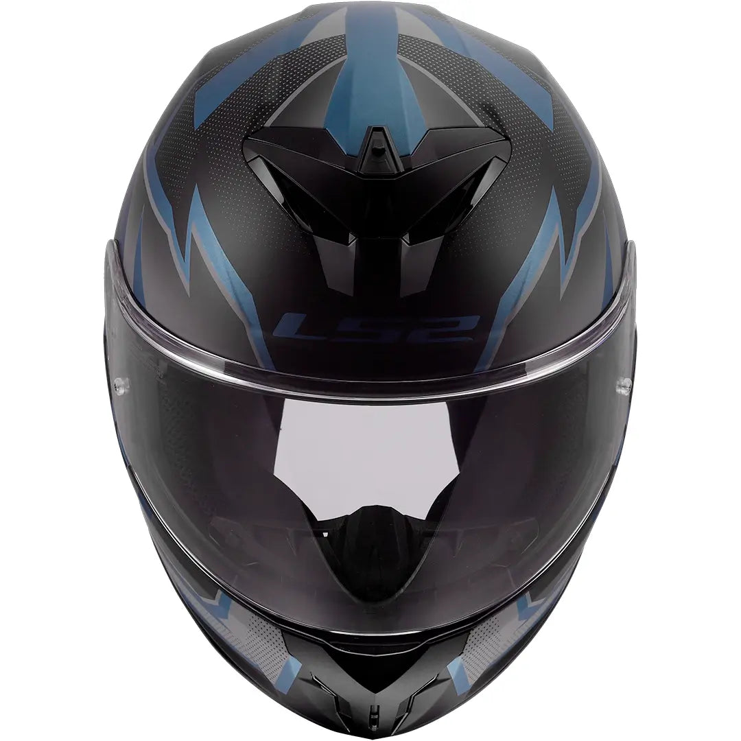 Casco LS2 FF820 Rapid III Xtrem - Negro/Azul Mate
