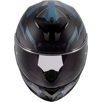Casco LS2 FF820 Rapid III Xtrem - Negro/Azul Mate