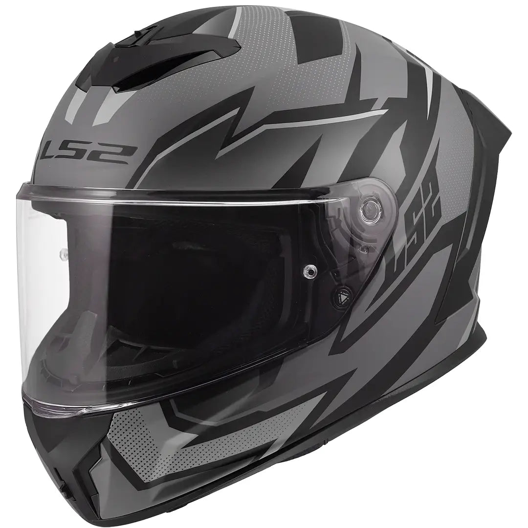Casco LS2 FF820 Rapid III Xtrem - Negro/Gris Mate
