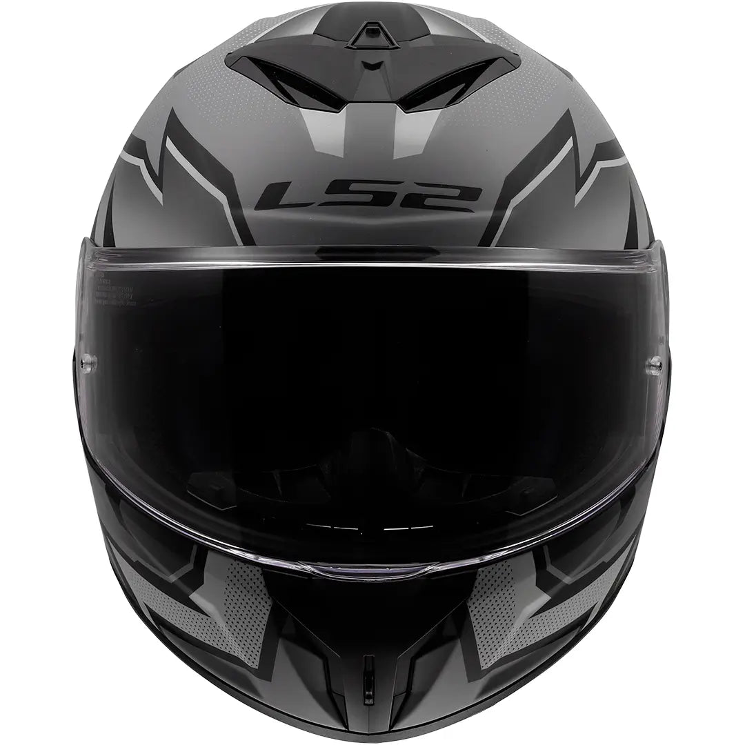 Casco LS2 FF820 Rapid III Xtrem - Negro/Gris Mate