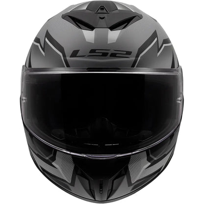 Casco LS2 FF820 Rapid III Xtrem - Negro/Gris Mate
