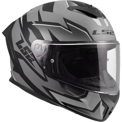Casco LS2 FF820 Rapid III Xtrem - Negro/Gris Mate
