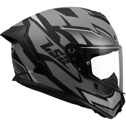 Casco LS2 FF820 Rapid III Xtrem - Negro/Gris Mate