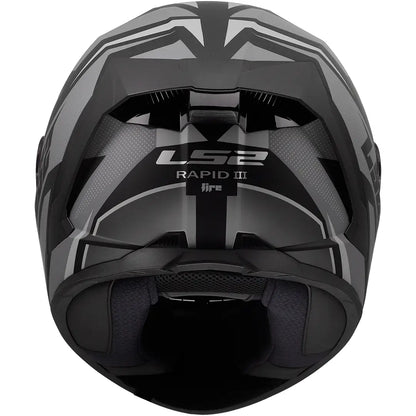 Casco LS2 FF820 Rapid III Xtrem - Negro/Gris Mate