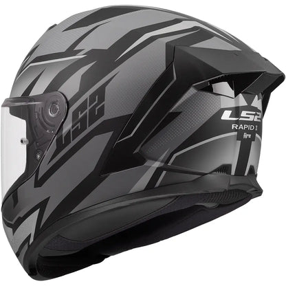 Casco LS2 FF820 Rapid III Xtrem - Negro/Gris Mate