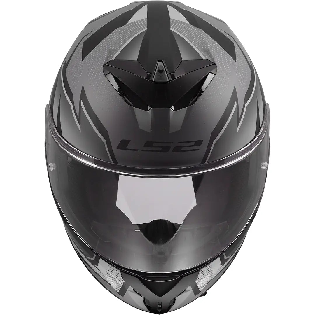 Casco LS2 FF820 Rapid III Xtrem - Negro/Gris Mate