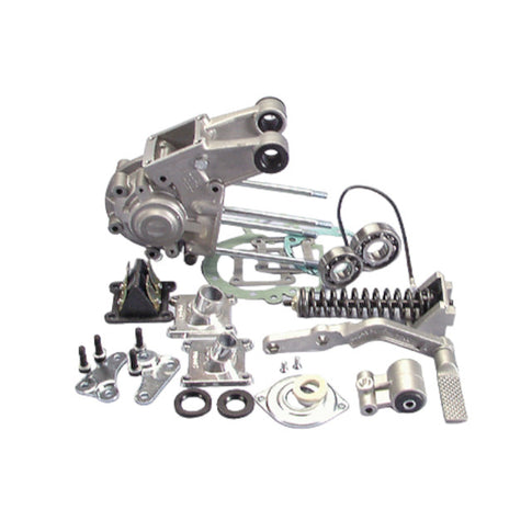 Carter completo Peugeot 103 / 104 / 105 / GL10 con pedal de arranque Polini 170.0050