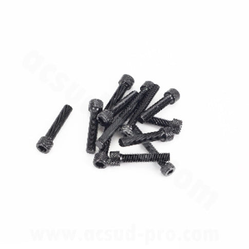 Kit tornilleria carter Minarelli AM6 12 piezas TNT - negro 171006B