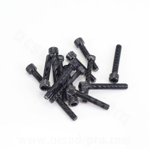 Kit tornillos carter Derbi euro 3-4 13 piezas TNT - negro 171007B