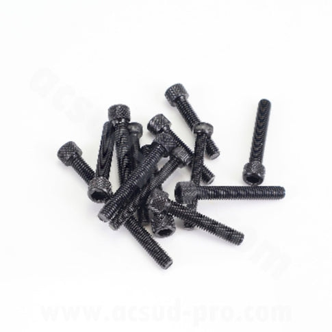 Kit tornillos carter Derbi euro 3-4 13 piezas TNT - negro 171007B