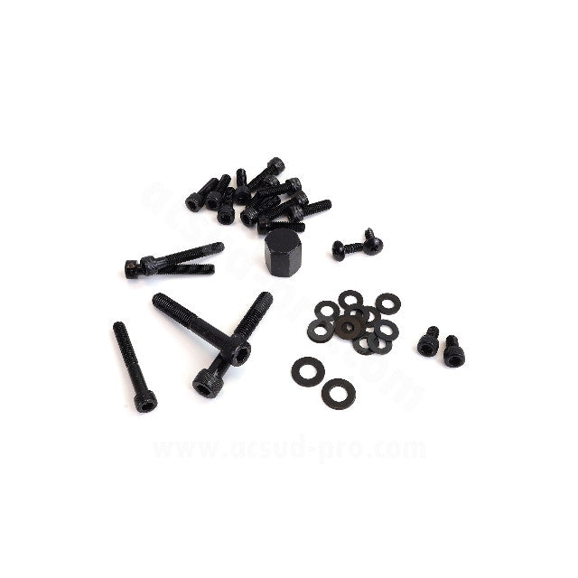 Kit tornilleria carenados Yamaha BW'S 2004 TNT - negro 171103A