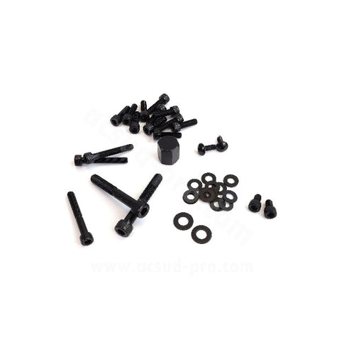 Kit tornilleria carenados Yamaha BW'S 2004 TNT - negro 171103A