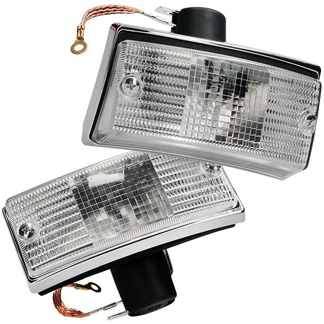 Juego intermitentes delanteros transparente Vespa PX CIF 1732-OR
