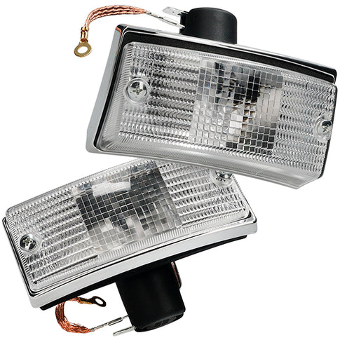 Juego intermitentes delanteros transparente Vespa PX CIF 1732-OR