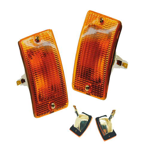 Juego intermitentes delanteros Vespa PK XL/FL 75/125 Cif 1740-OR