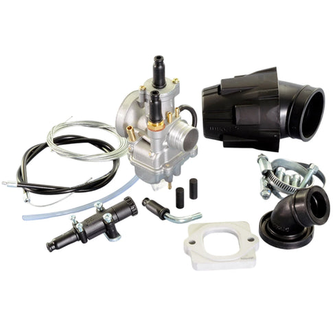 Kit carburateur CP 21mm pipe et filtre à air Piaggio scooter 50 2T Polini 